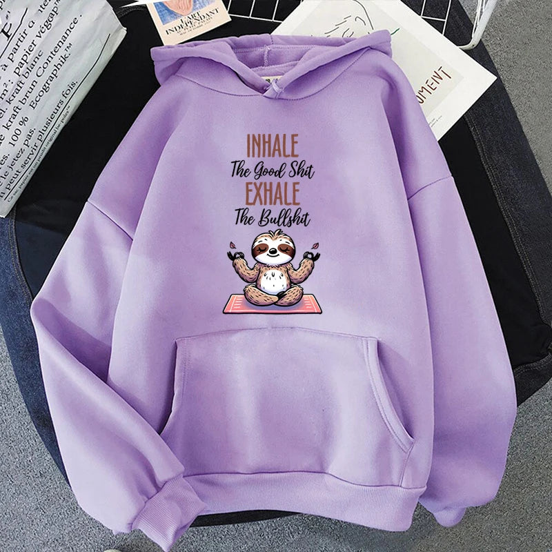 Yoga Sloth Hoodie