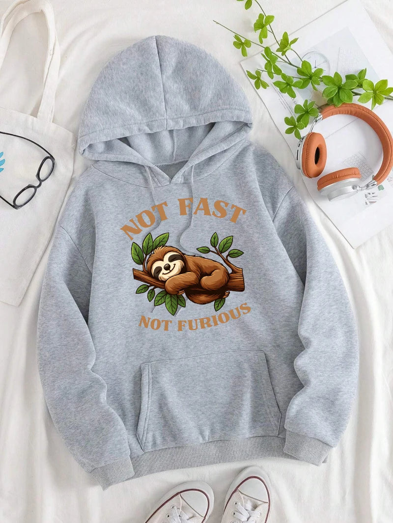 Not Fast Not Furious Sloth Hoodies