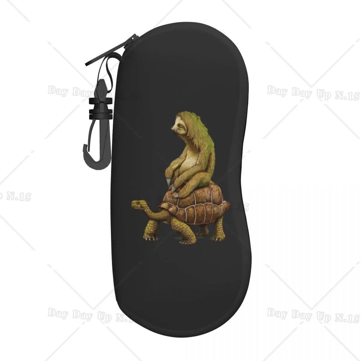 Speed Is Relative Sloth & Turtle Glasses Case