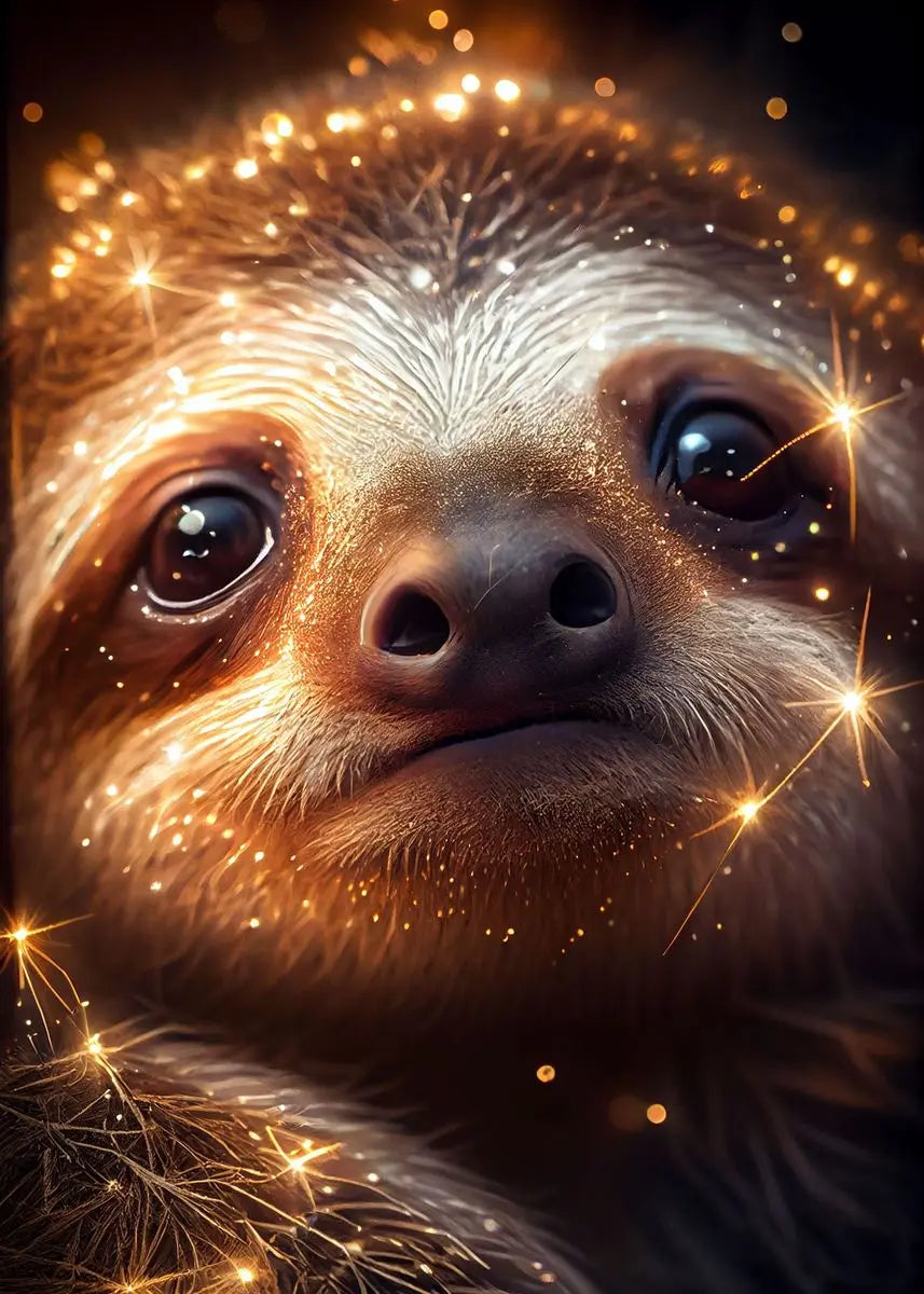 Sloth Artwork Poster