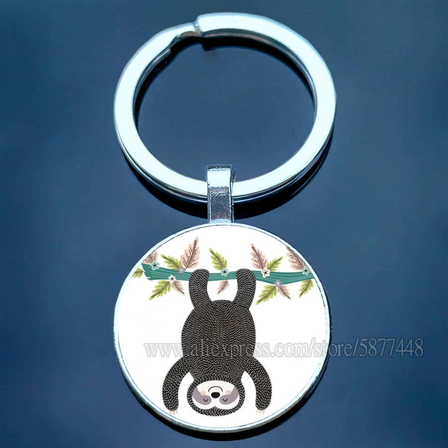 Cute Sloth Keyrings