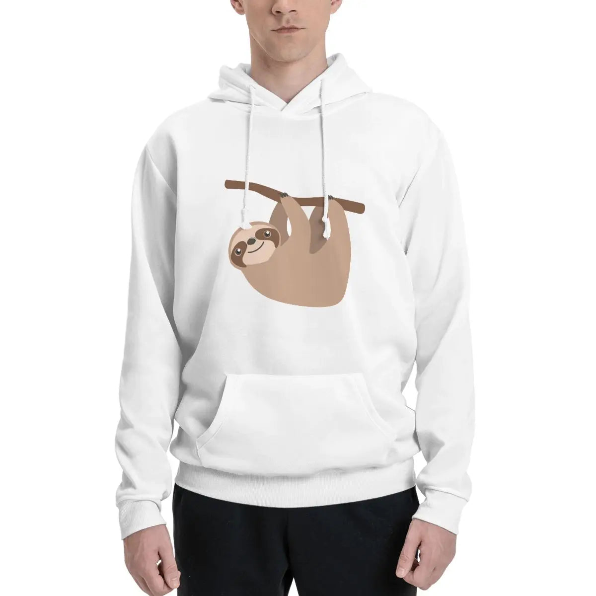 Cute Baby Cartoon Sloth Hoodie