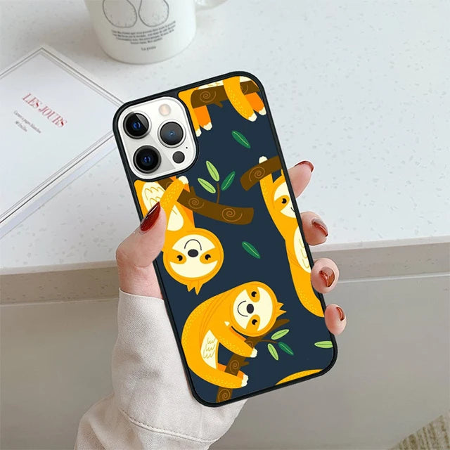 Sloth Phone Case For iPhone