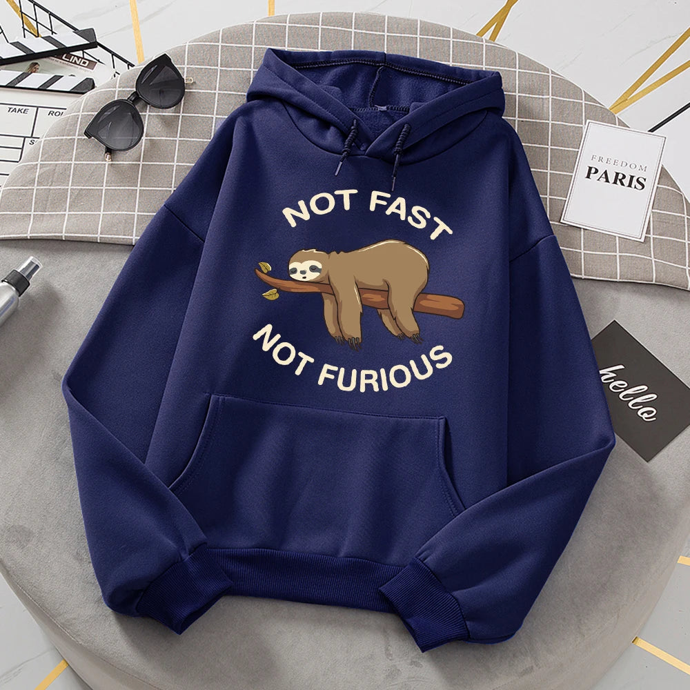 Not Fast Not Furious Sloth Hoodie