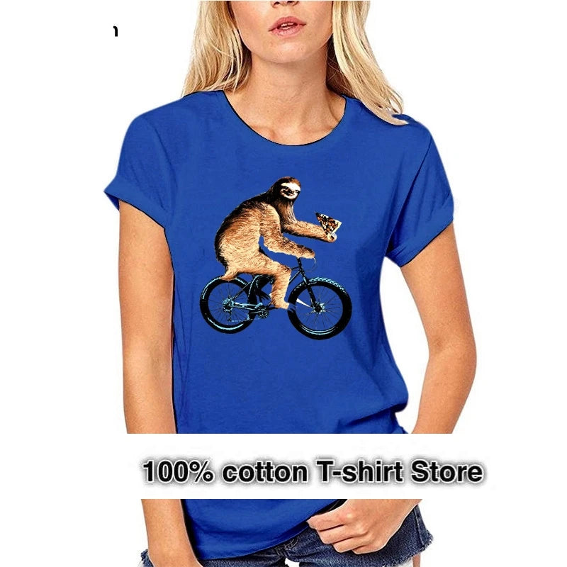 Sloth Riding A Bicycle T-Shirt