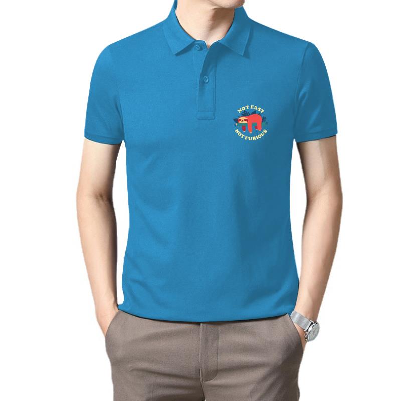 Orange Sloth Polo Shirt