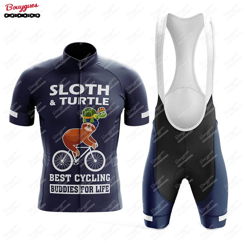 Sloth & Turtle Cycling jersey Sets