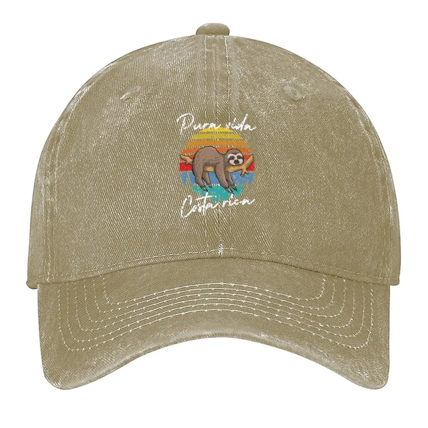 Sleeping Sloth Baseball Cap