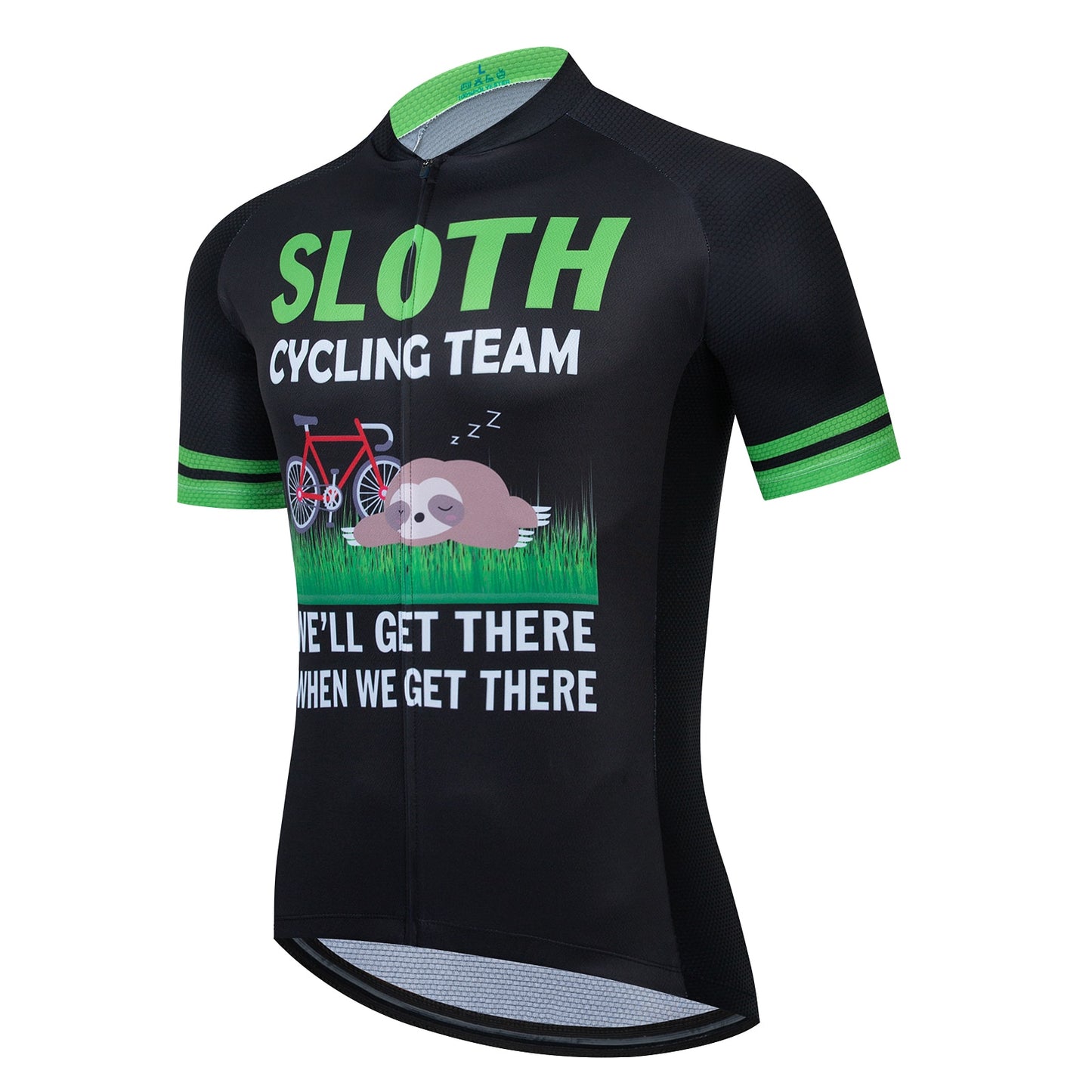 Stripe Green Cycling Jersey