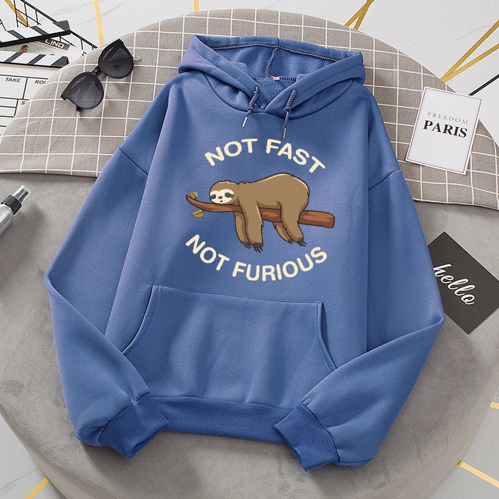 Not Fast Not Furious Sloth Hoodie