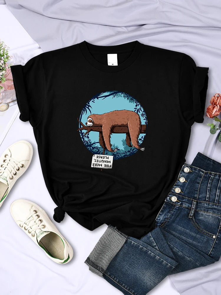 Sleeping Sloth T-Shirts