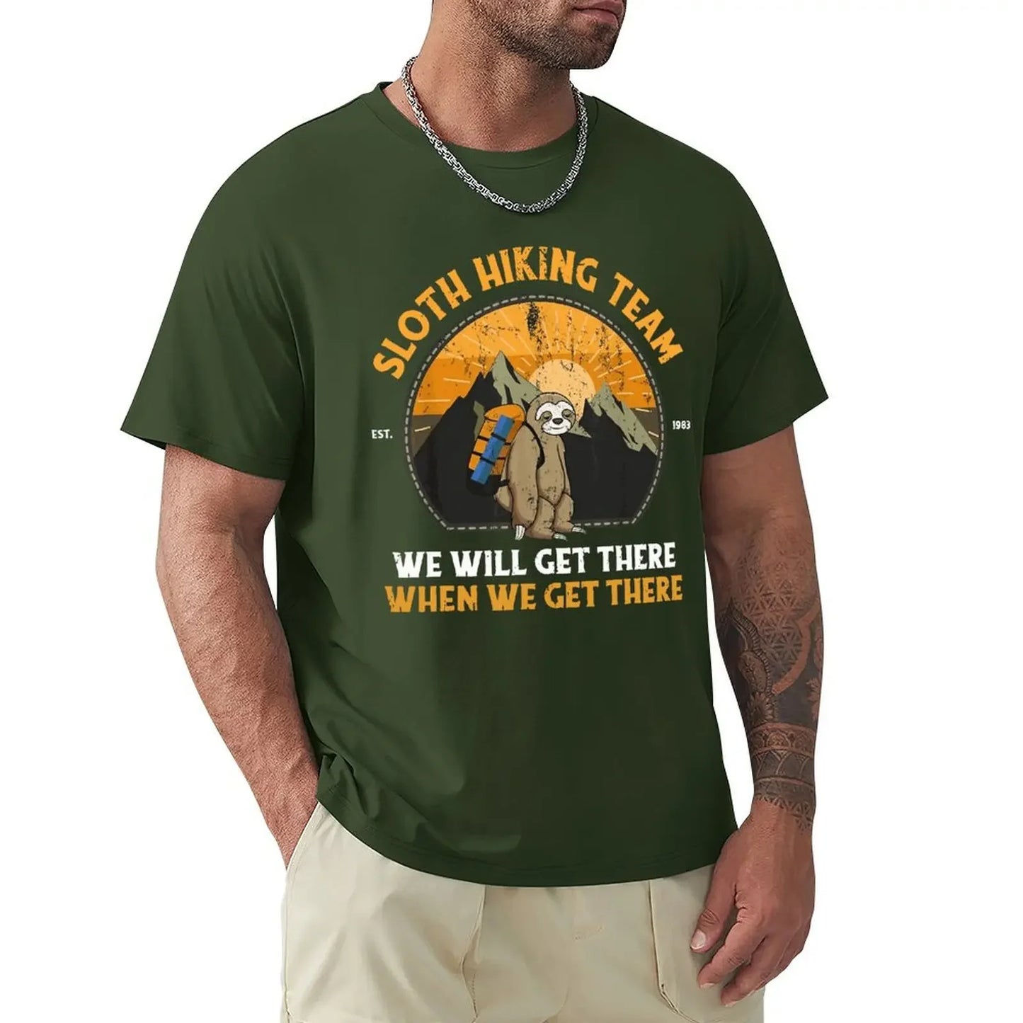 Sloth Hiking Team T-Shirt