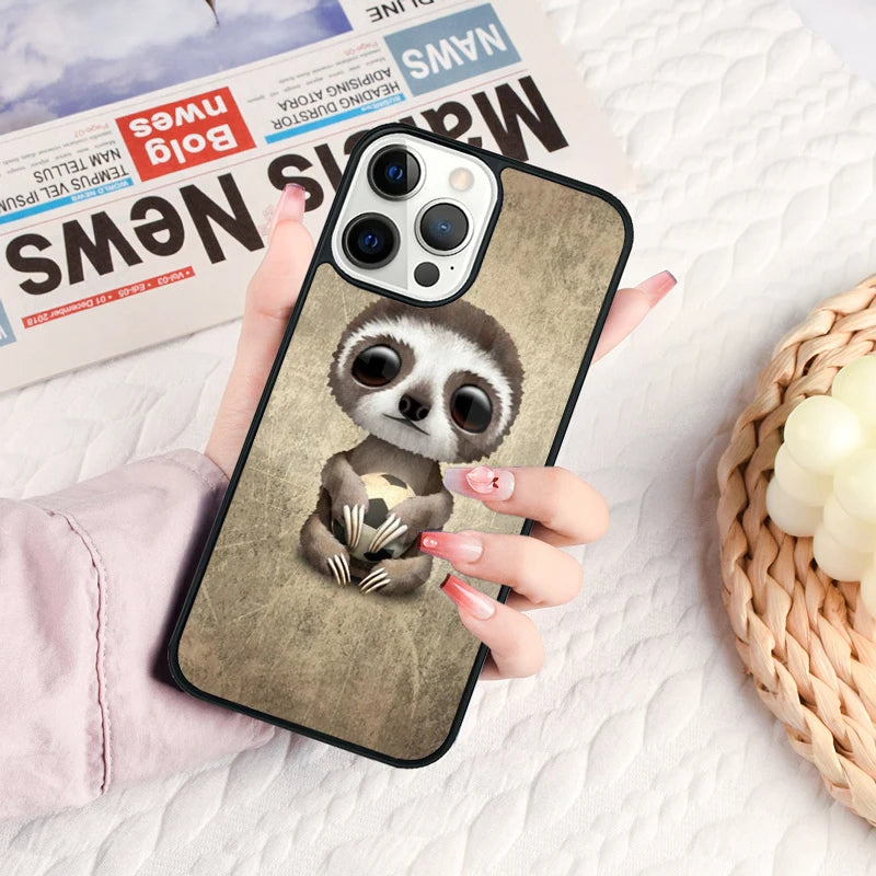 Baby Sloth Phone Case For iPhone