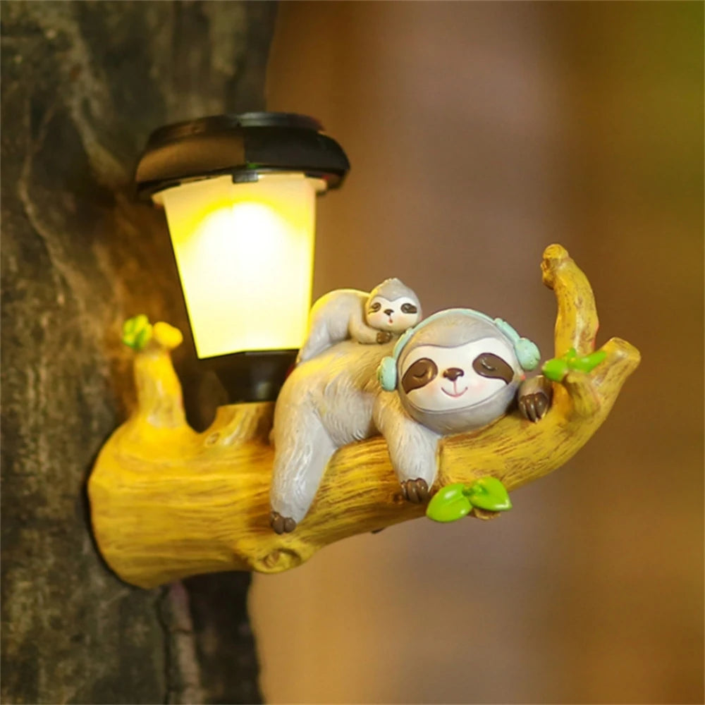 Sloth Solar LED Lantern Light Outdoor