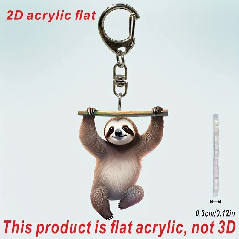 Sloth Keychains