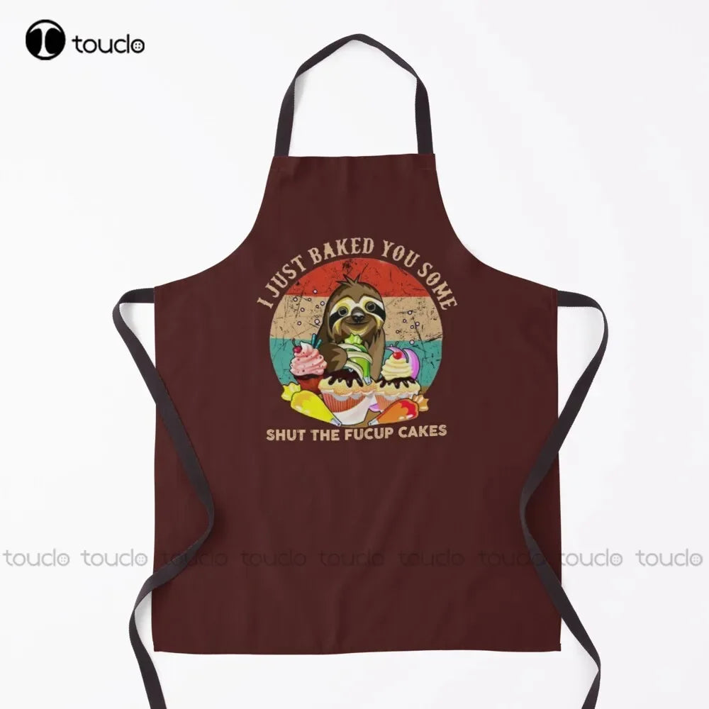 I Just Baked You Some Sloth Apron product photo