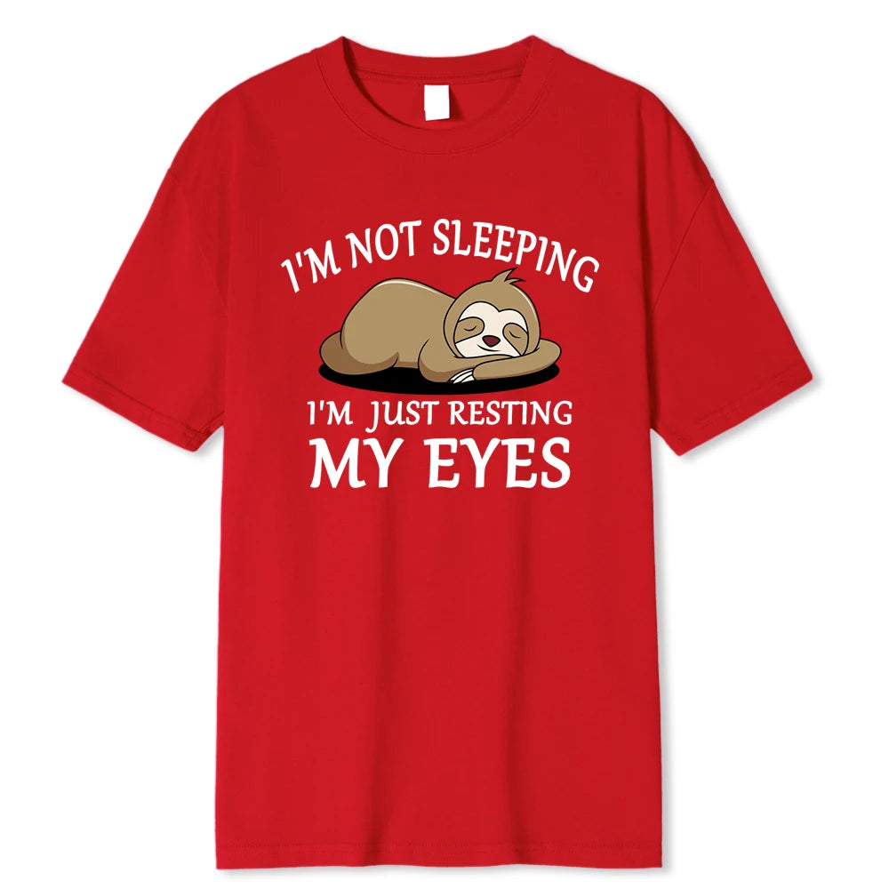 I'm Not Sleeping I'm Just Resting My Eyes T-Shirt