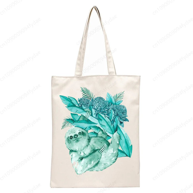 Jungle Sloth Tote Bag