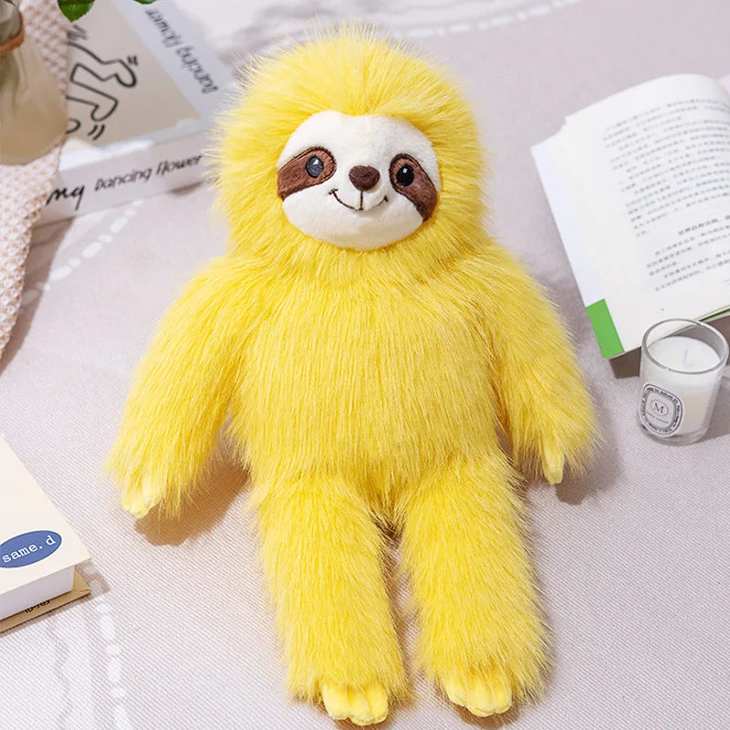 Long Haired Sloth Soft Plush Toy