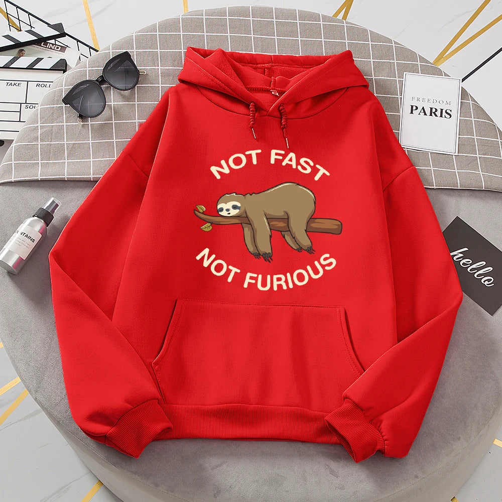 Not Fast Not Furious Sloth Hoodie