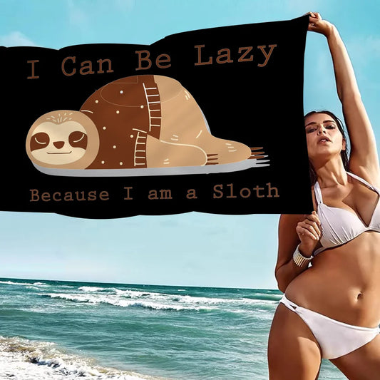 Sloth Microfiber Towel