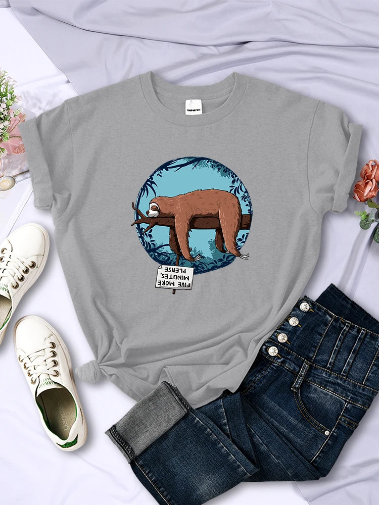 Sleeping Sloth T-Shirts