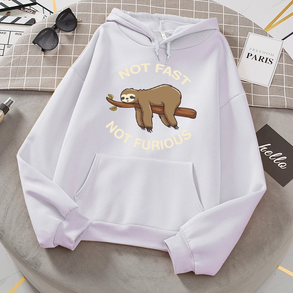 Not Fast Not Furious Sloth Hoodie