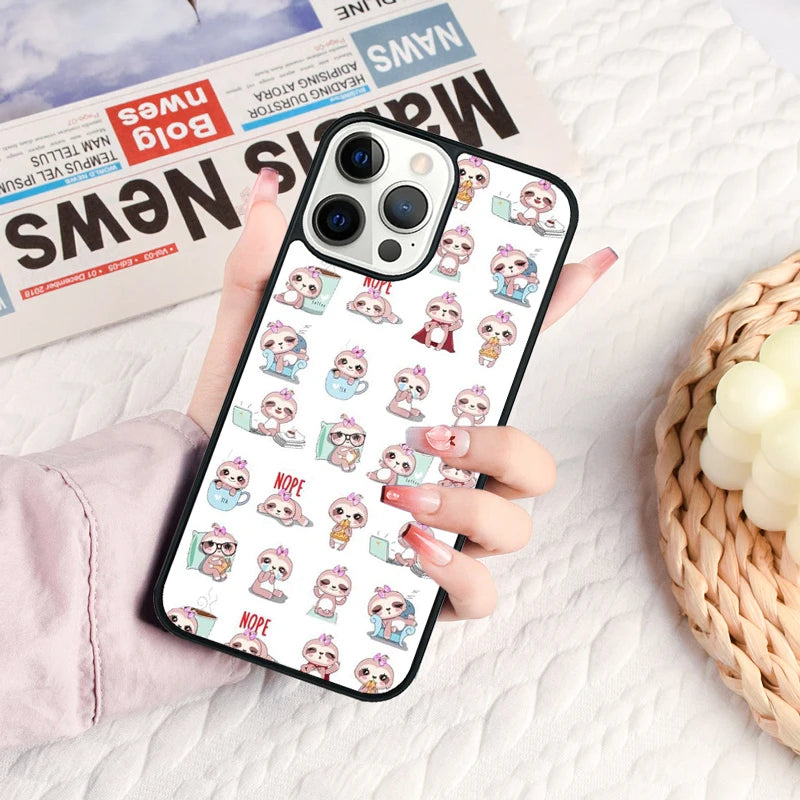 Baby Sloth Phone Case For iPhone