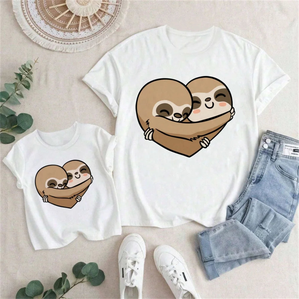 Sloth Print T-Shirt