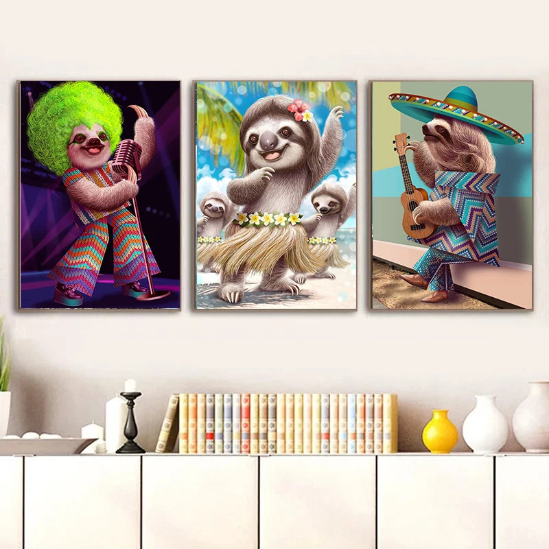 Cute Sloth Posters