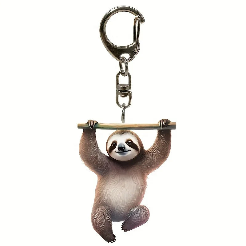 Sloth Keychain