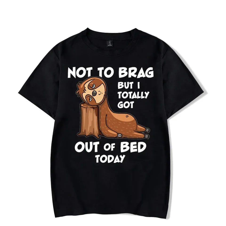 Not To Brag Sloth T-Shirt