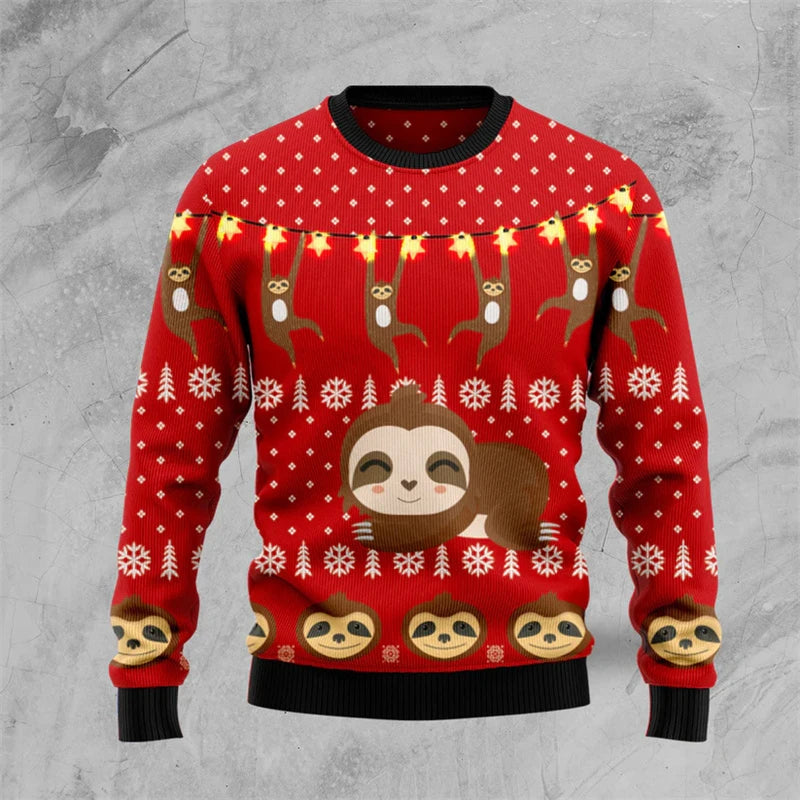 Sloth Christmas Jumper