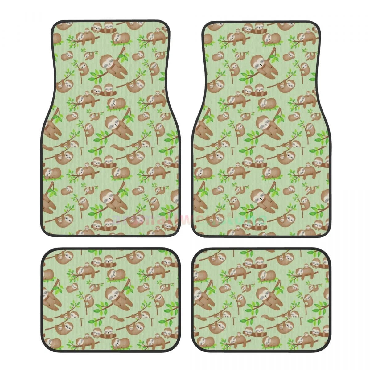 Sloth 4 Piece Car Floor Mats