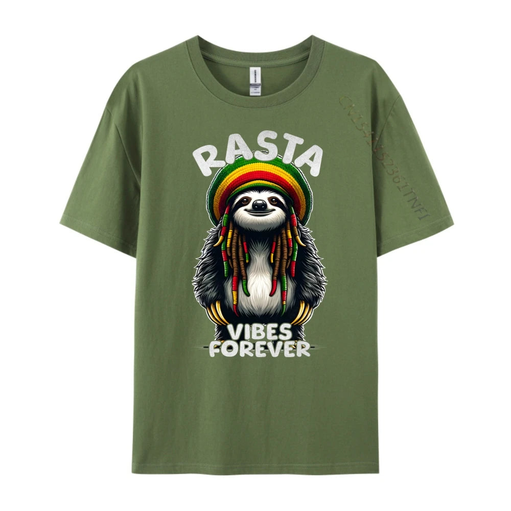 Jamaican Sloth Reggae Rasta Men's T-Shirt