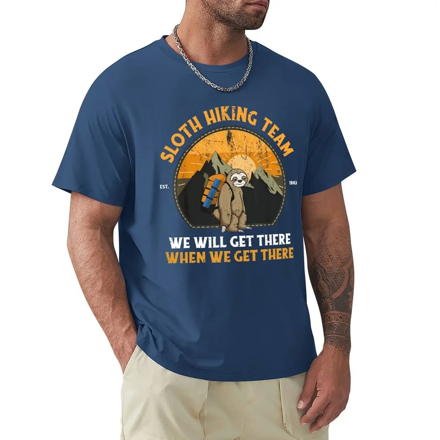 Sloth Hiking Team T-Shirt