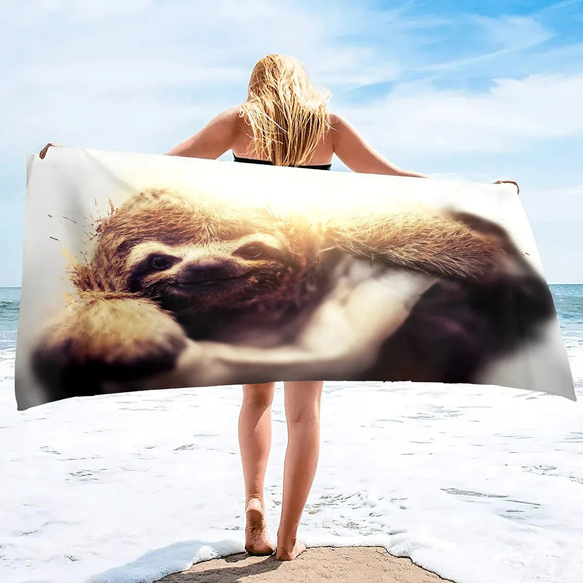 Sloth Microfiber Towel