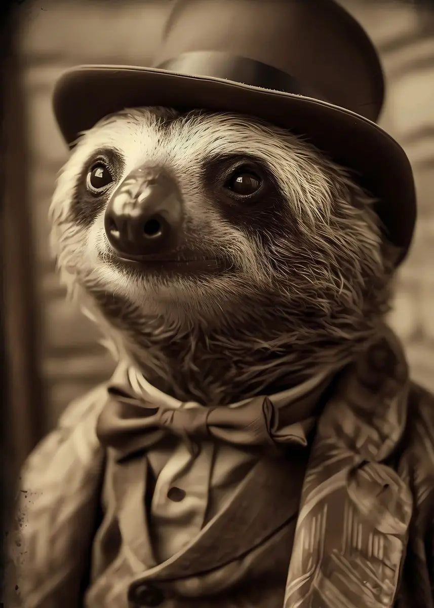 Sloth Artwork Poster