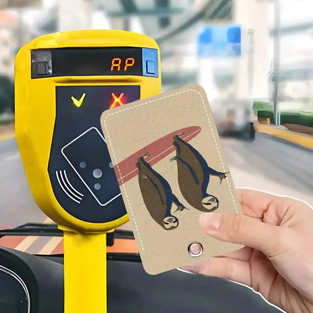 Surfing Sloth Bank / Travel Card Holder