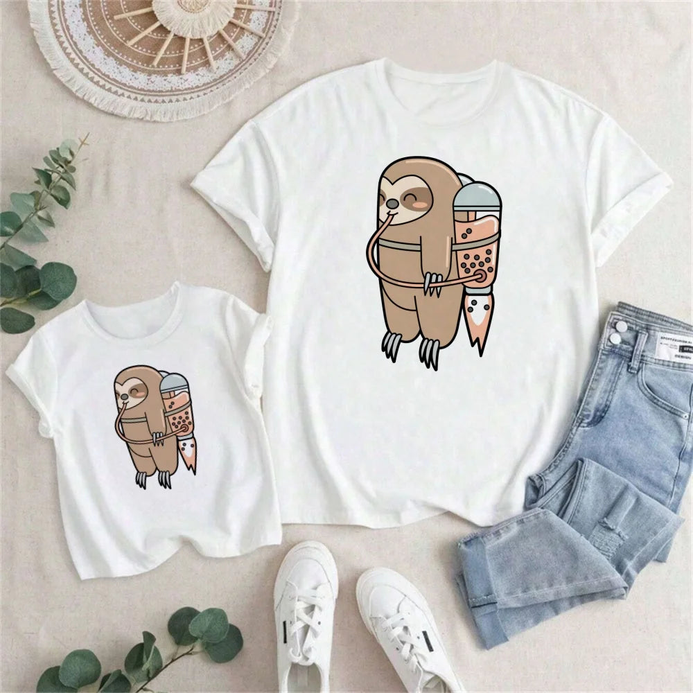 Sloth Print T-Shirt