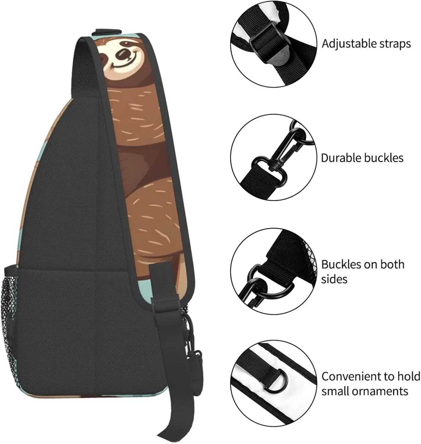 Sloth Crossbody Bag