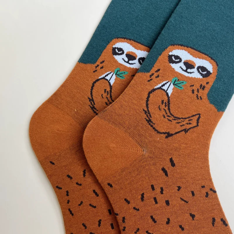 Novelty Sloth Socks