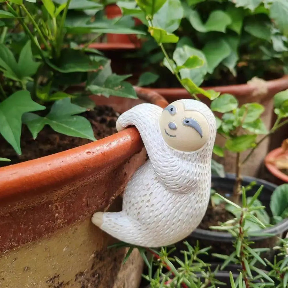 Sloth Hanging Planter Decoration
