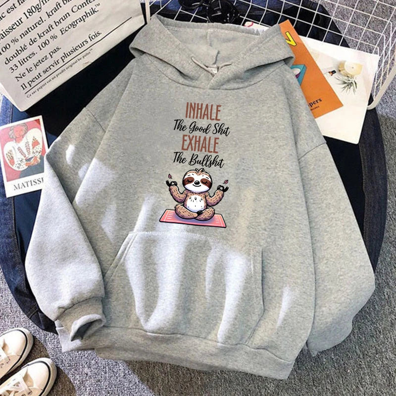 Yoga Sloth Hoodie