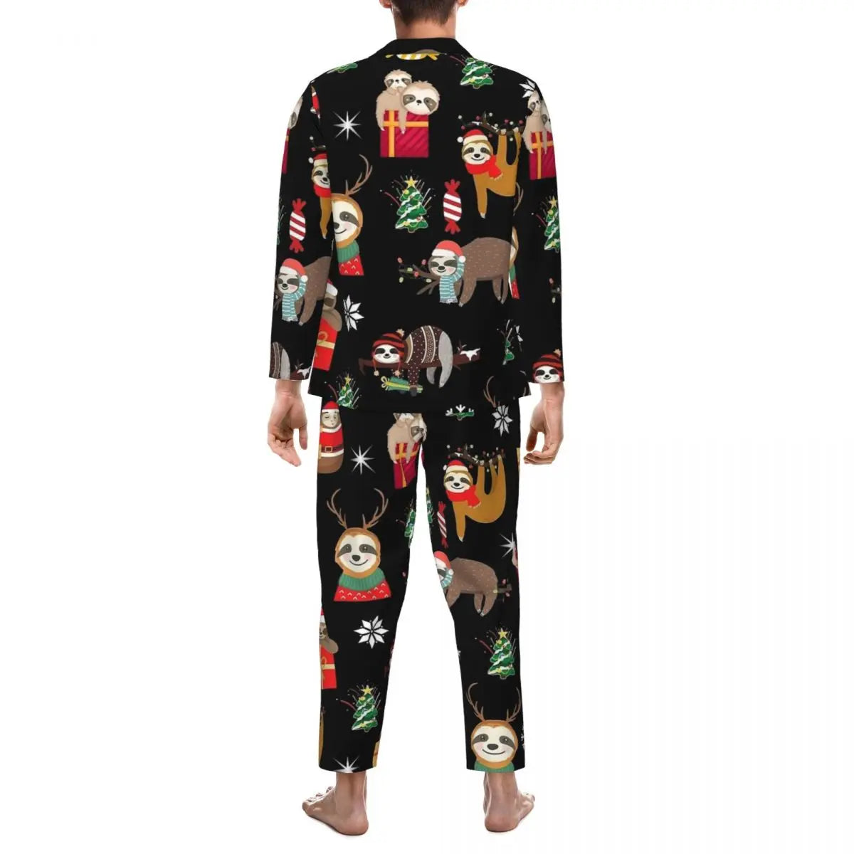 Sloth Christmas Pajama Set