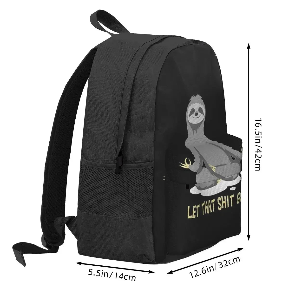 Yoga Sloth Meditating Backpack