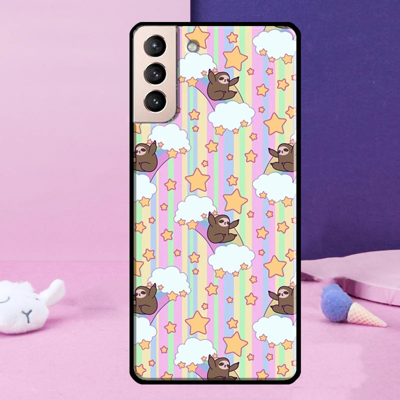 Rainbow Sloth Samsung Phone Case product photo