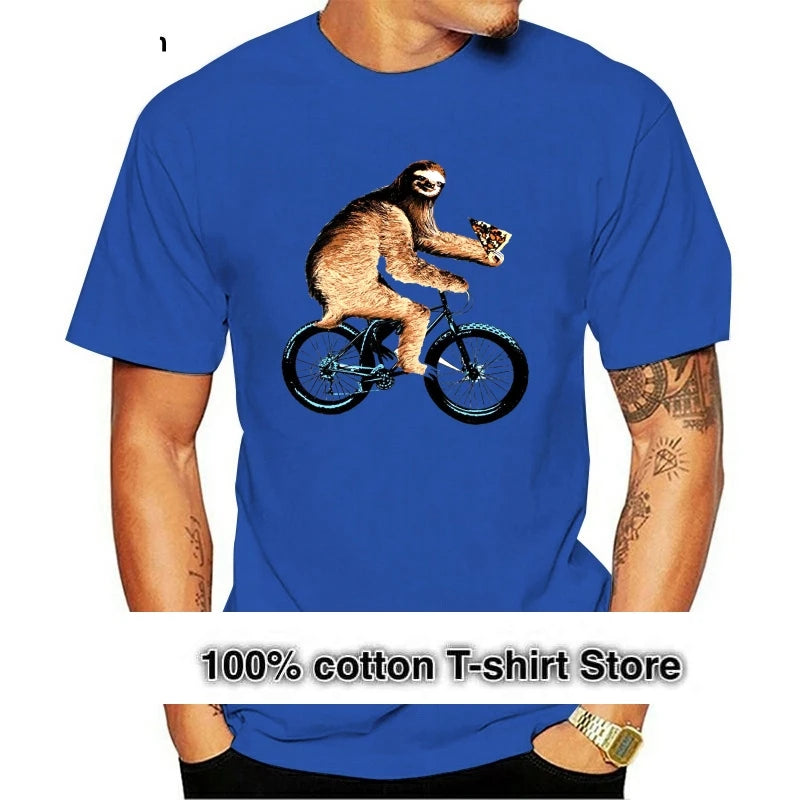 Sloth Riding A Bicycle T-Shirt