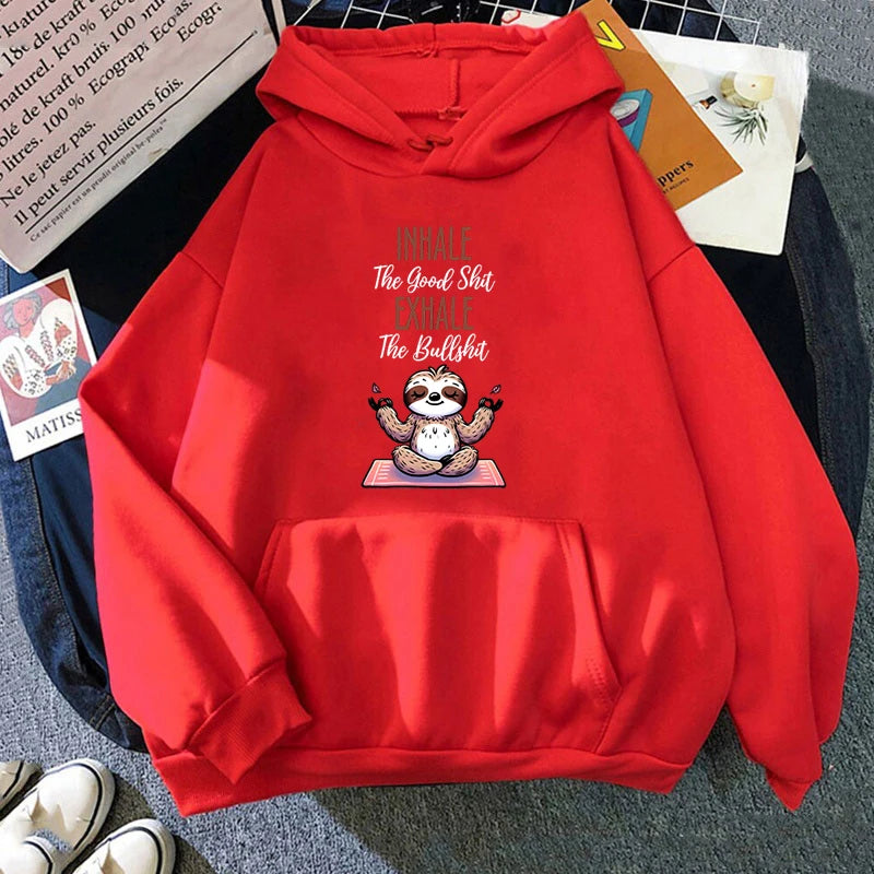 Yoga Sloth Hoodie