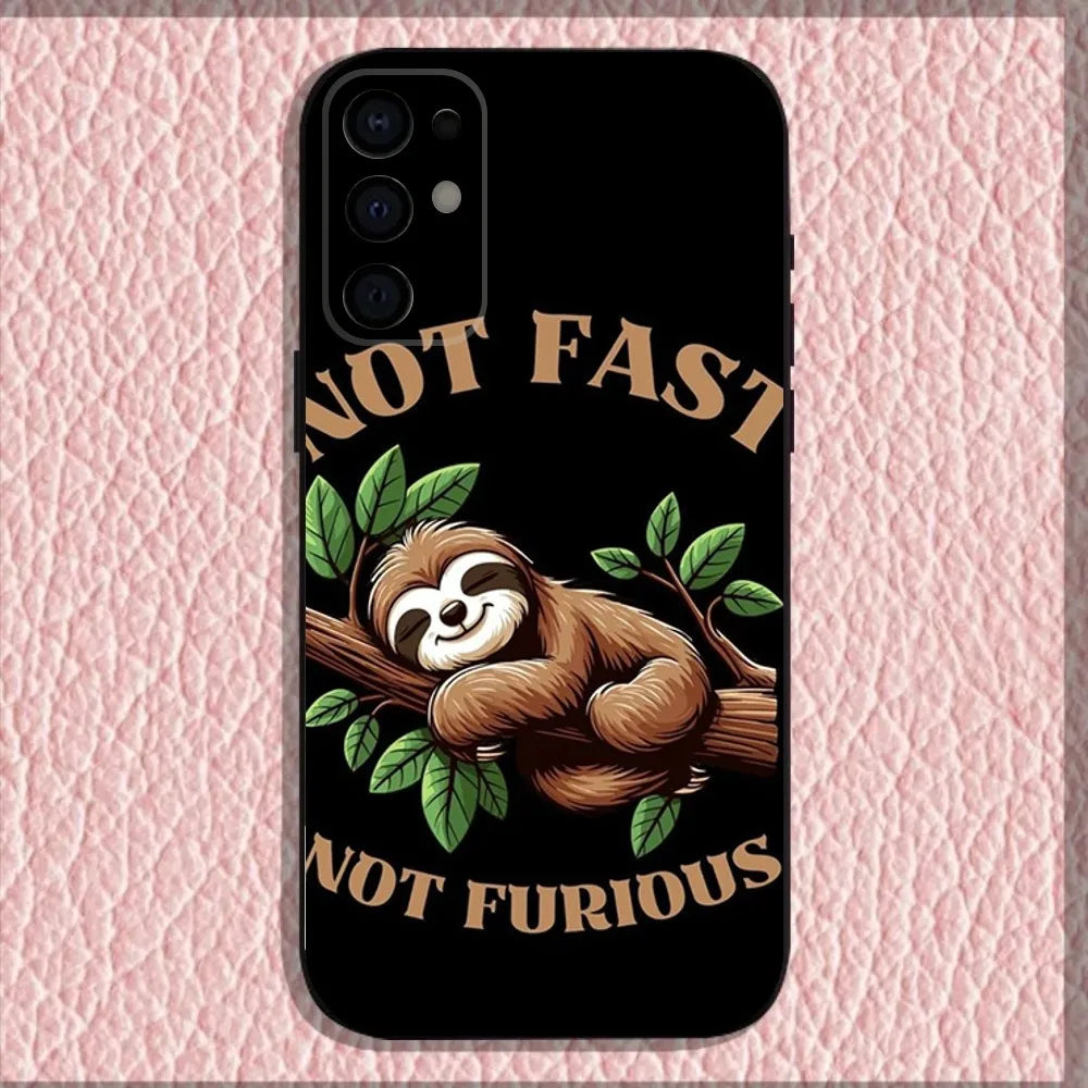 Not Fast Not Furious Sloth Samsung Phone Case product photo